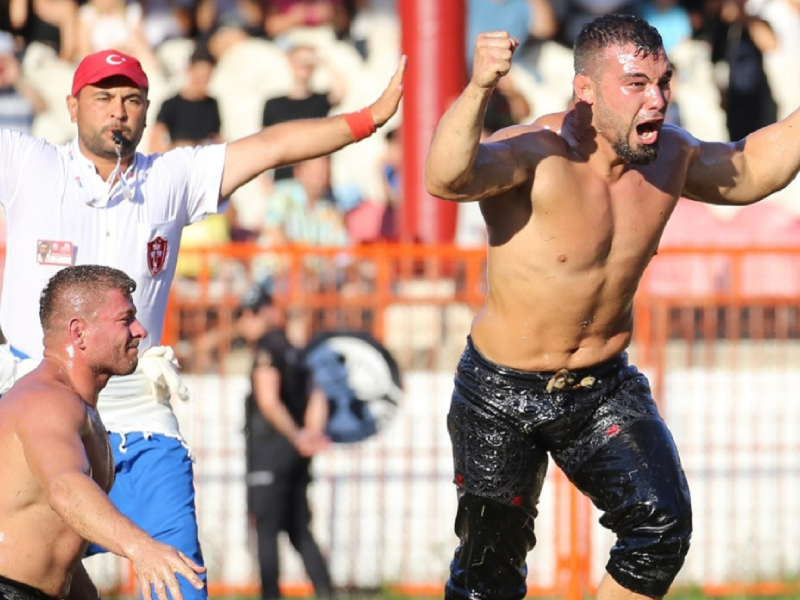 662. Tarihi Kırkpınar Başpehlivan Yusuf Can Zeybek