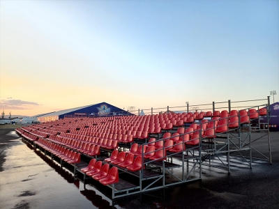 Çatısız Alçak Platform Tribün Kiralama